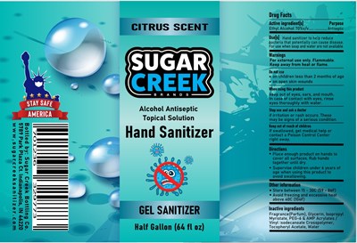 Gel Hand Sanitizer 1892ml